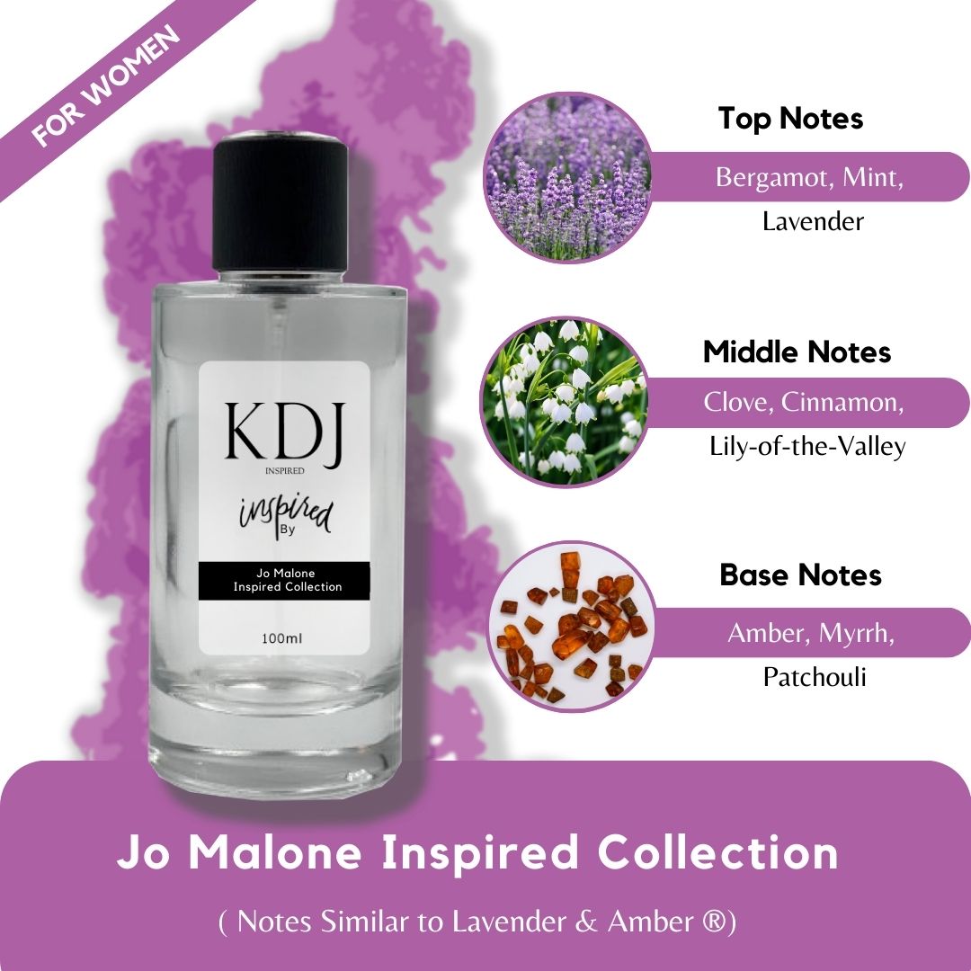 Jo Malone Lavender Perfume Male Kdj Inspired Men's (0137S) Amber
