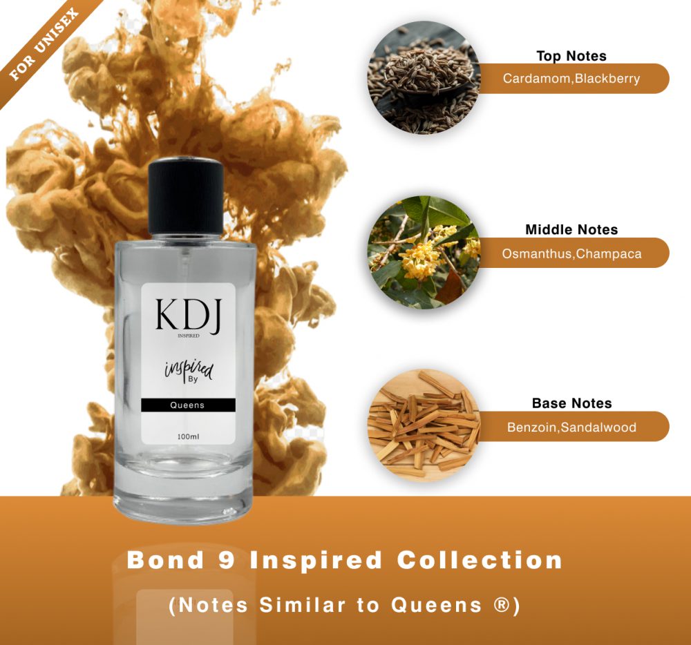 KDJ Inspired – Bond 9 Inspired Collection - Notes Similar to Queens ® Unisex 0207S