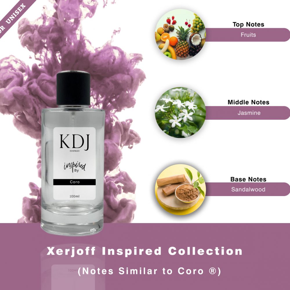 KDJ Inspired – Xerjoff (Selfridges Exclusive) Inspired Collection – Notes Similar To Coro ® Women's 067S