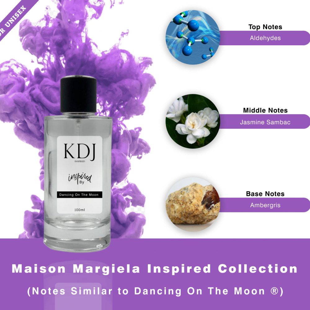 KDJ Inspired – Maison Martin Margiela Inspired Collection – Notes Similar To Dancing On The Moon ® Women's 044S