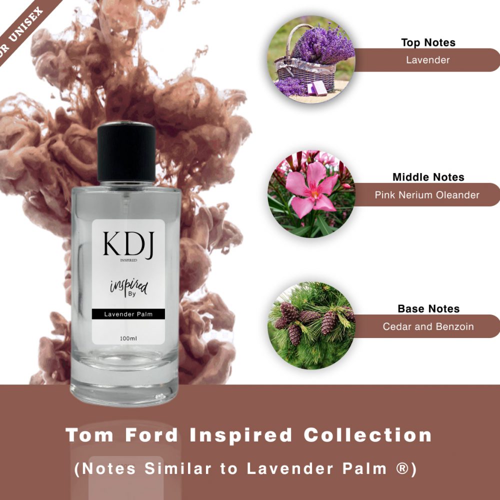 KDJ Inspired – Tom Ford Inspired Collection – Notes Similar To Lavender Palm ® Unisex 116S