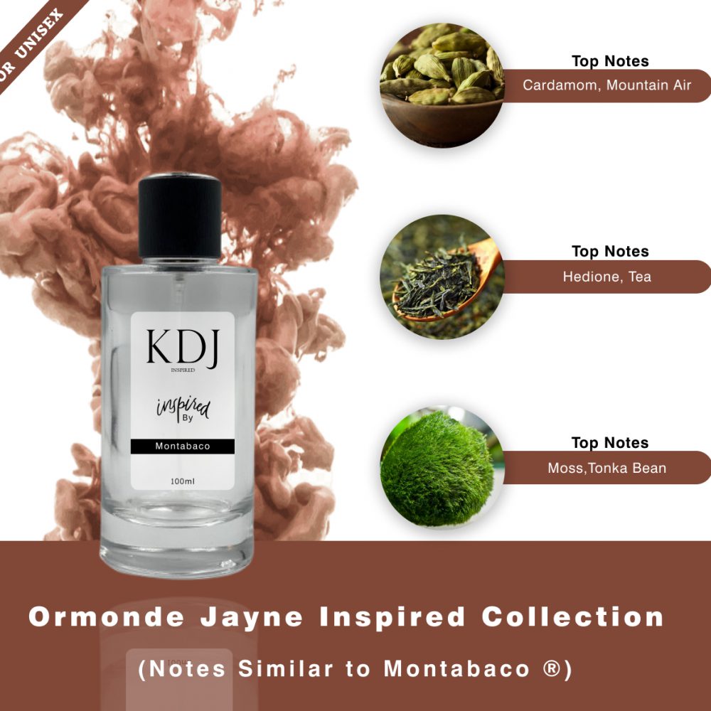KDJ Inspired – Ormonde Jayne Inspired Collection – Notes Similar To Montabaco ® Women's 069S