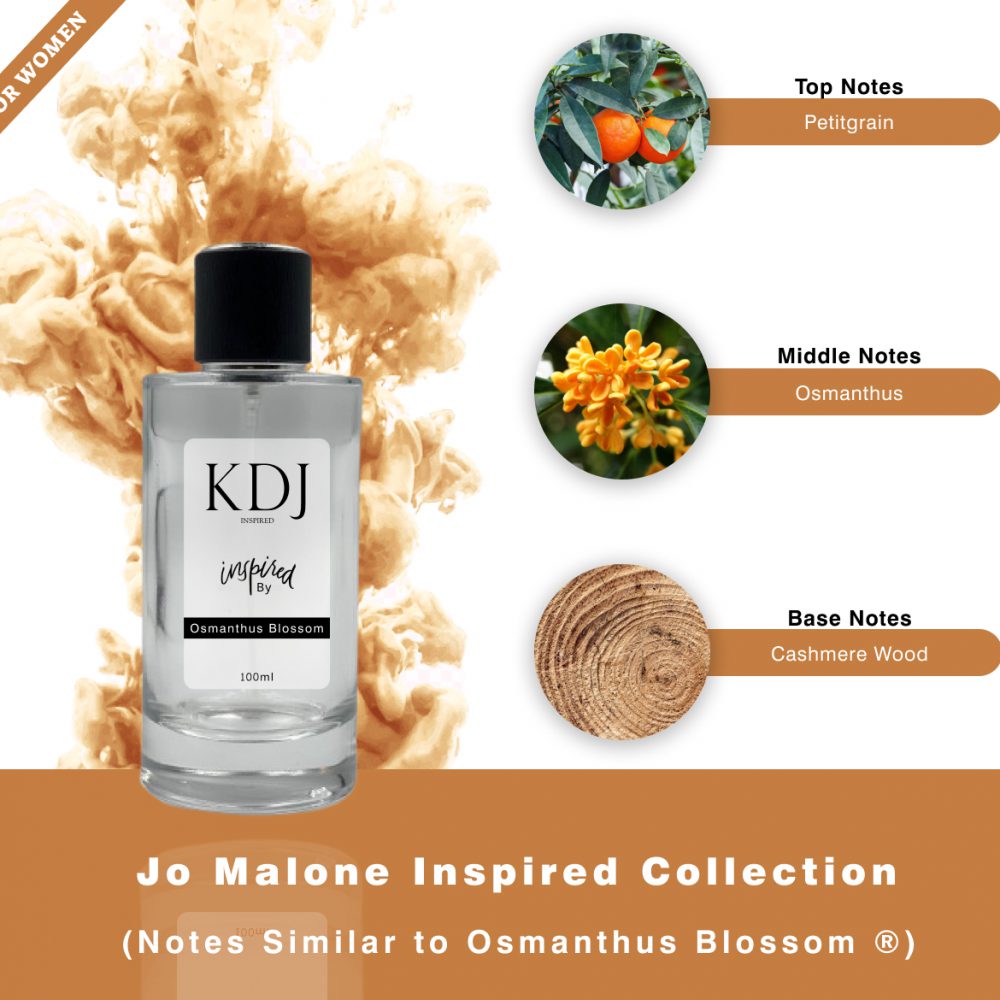 KDJ Inspired – Osmanthus Blossom Inspired Collection – Notes Similar To Osmanthus Blossom Jo Malone London ® Unisex 088S