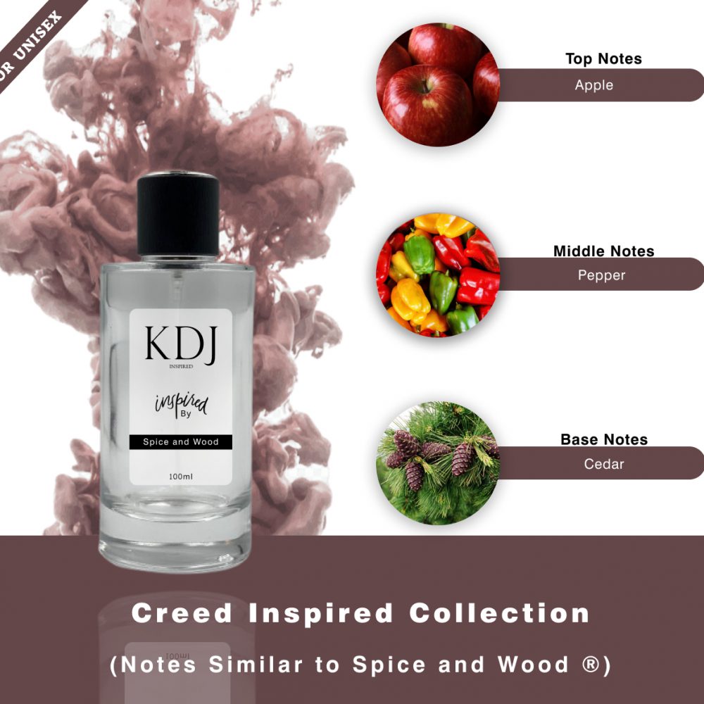 KDJ Inspired – Creed Inspired Collection – Notes Similar To Spice and Wood ® Women's 083S