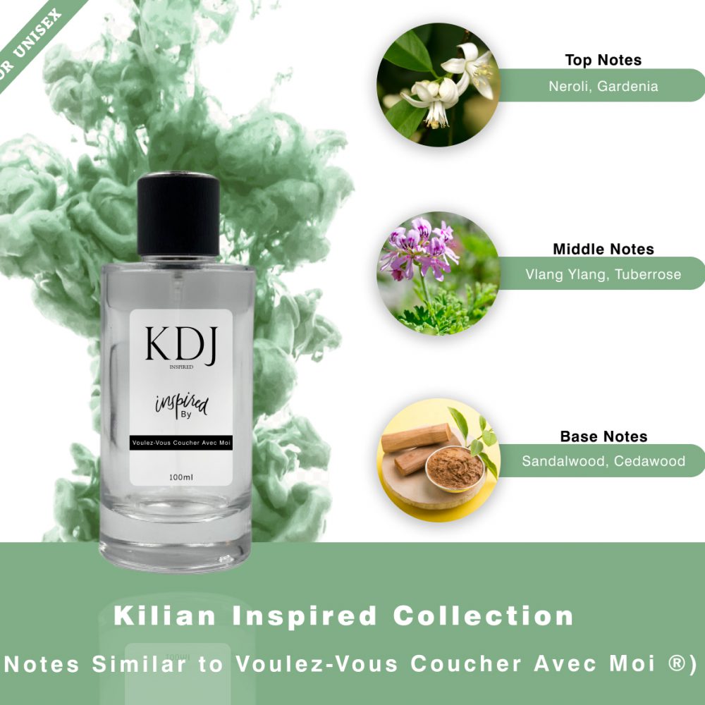 KDJ Inspired – By Kilian Inspired Collection – Notes Similar To Voulez-Vous Coucher Avec Moi ® Unisex 093S