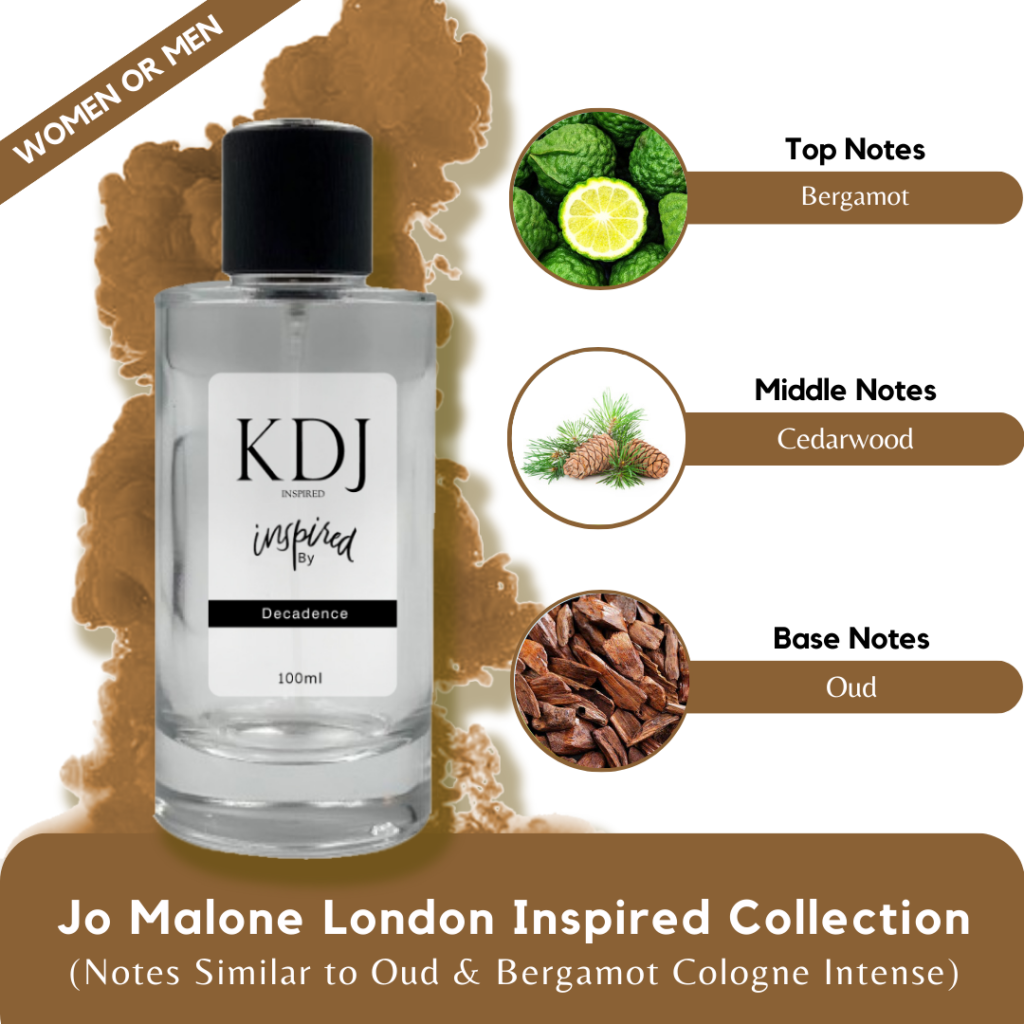 KDJ Inspired Jo Malone London Inspired Collection Notes Similar to
