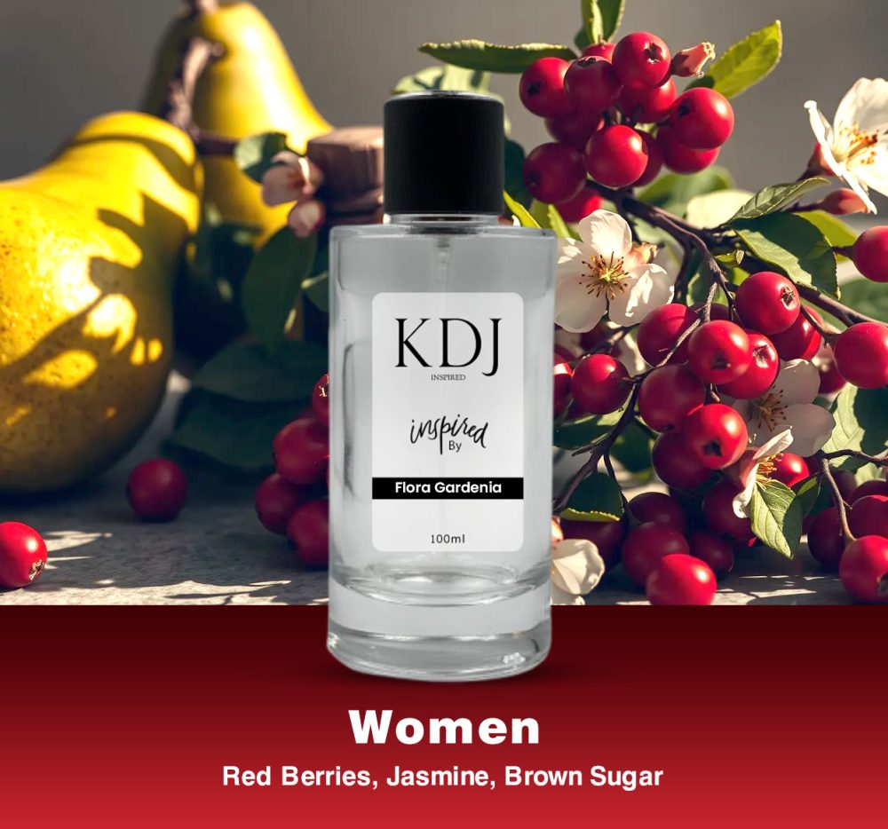 KDJ Inspired – Gucci Inspired Collection – Notes Similar to Flora Gorgeous Gardenia - Women - Image 3
