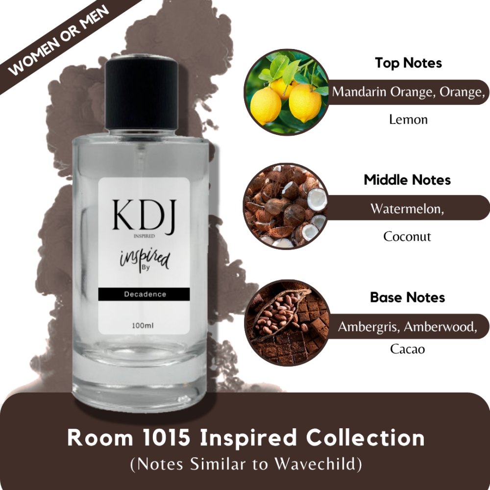 KDJ Inspired – Room 1015 Inspired Collection – Notes Similar to Wavechild – Unisex