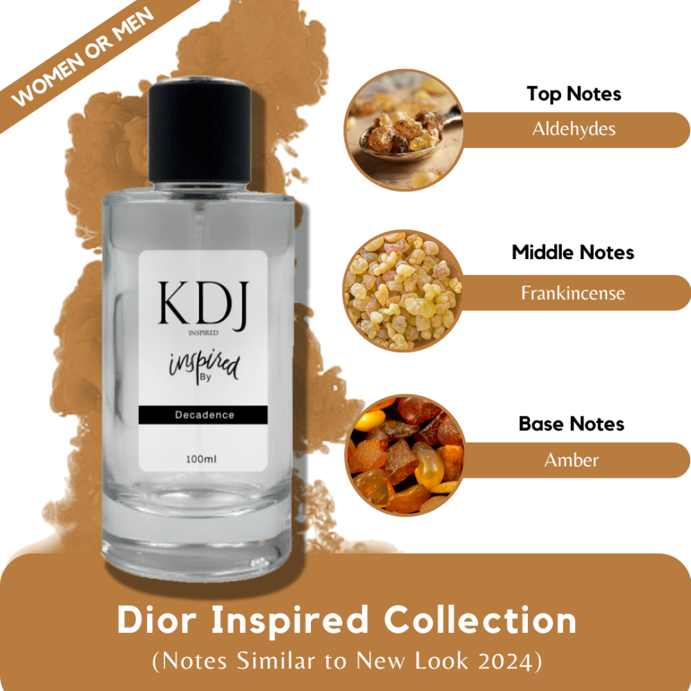 KDJ Inspired – Dior Inspired Collection – Notes Similar to New Look 2024 – Unisex