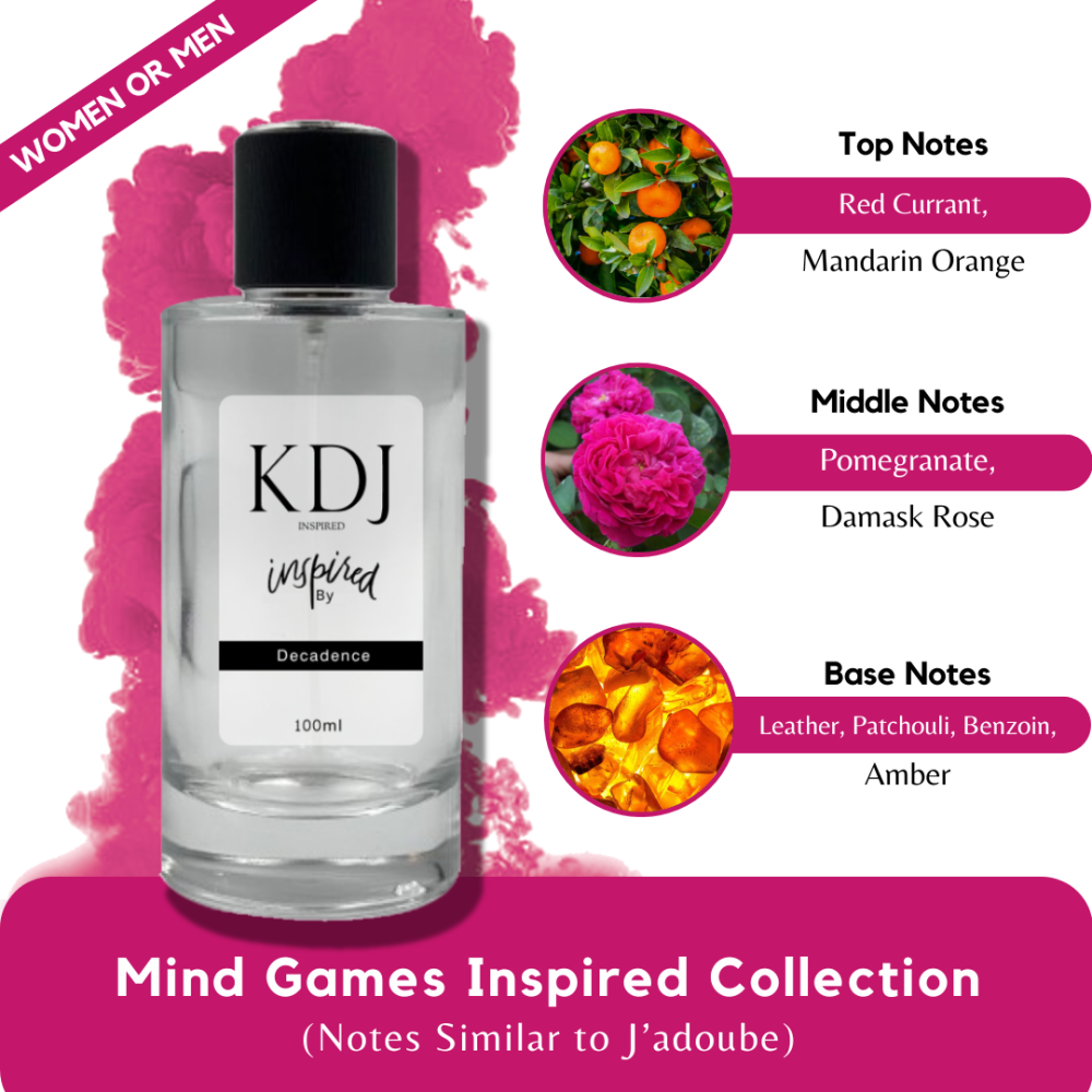 KDJ Inspired – Mind Games Inspired Collection – Notes Similar to J'adoube – Unisex