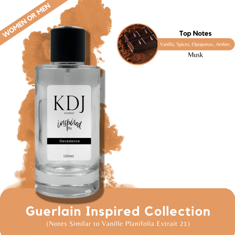 KDJ Inspired – Guerlain Inspired Collection – Notes Similar to Vanille Planifolia Extrait 21 – Unisex