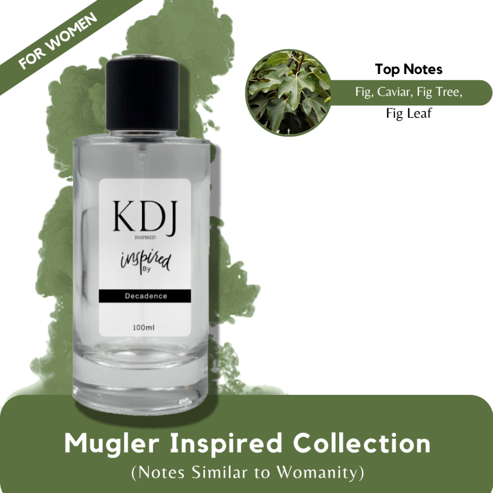 KDJ Inspired – Mugler Inspired Collection – Notes Similar to Womanity – For Women