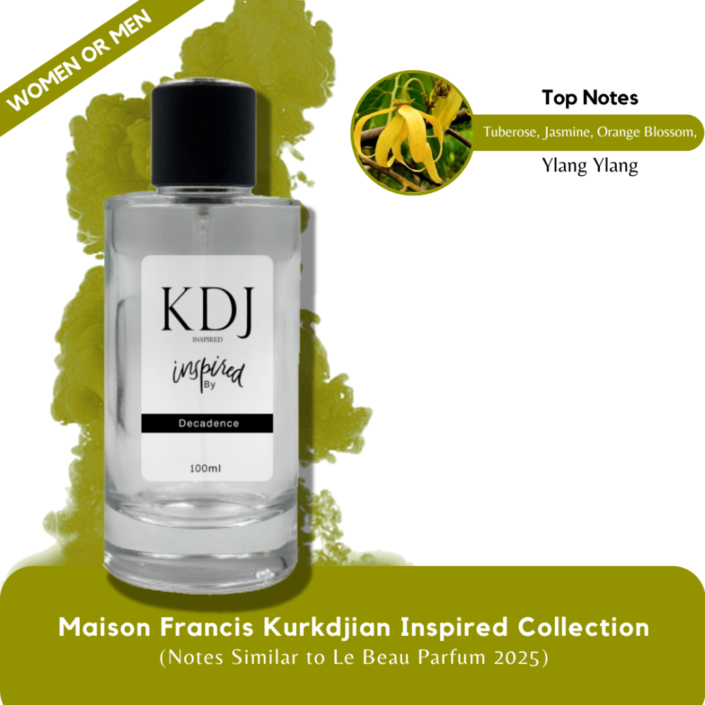KDJ Inspired – Maison Francis Kurkdjian Inspired Collection – Notes Similar to Le Beau Parfum 2025 – Unisex