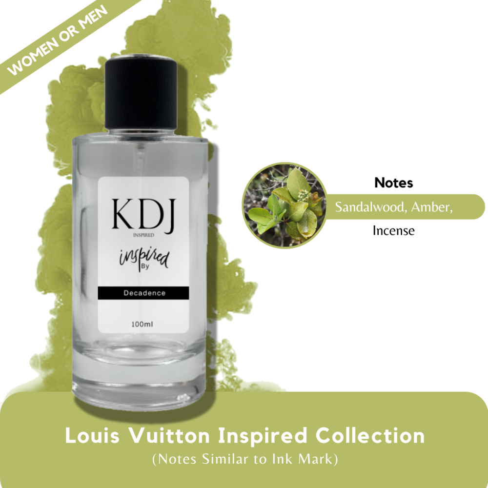 KDJ Inspired – Louis Vuitton Inspired Collection – Notes Similar to Ink Mark – Unisex