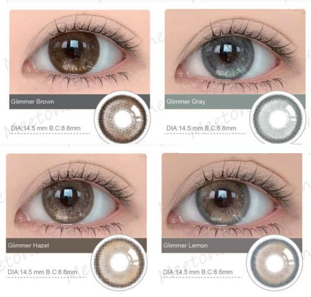 Yearly Coloured Lenses – Meetone Glimmer