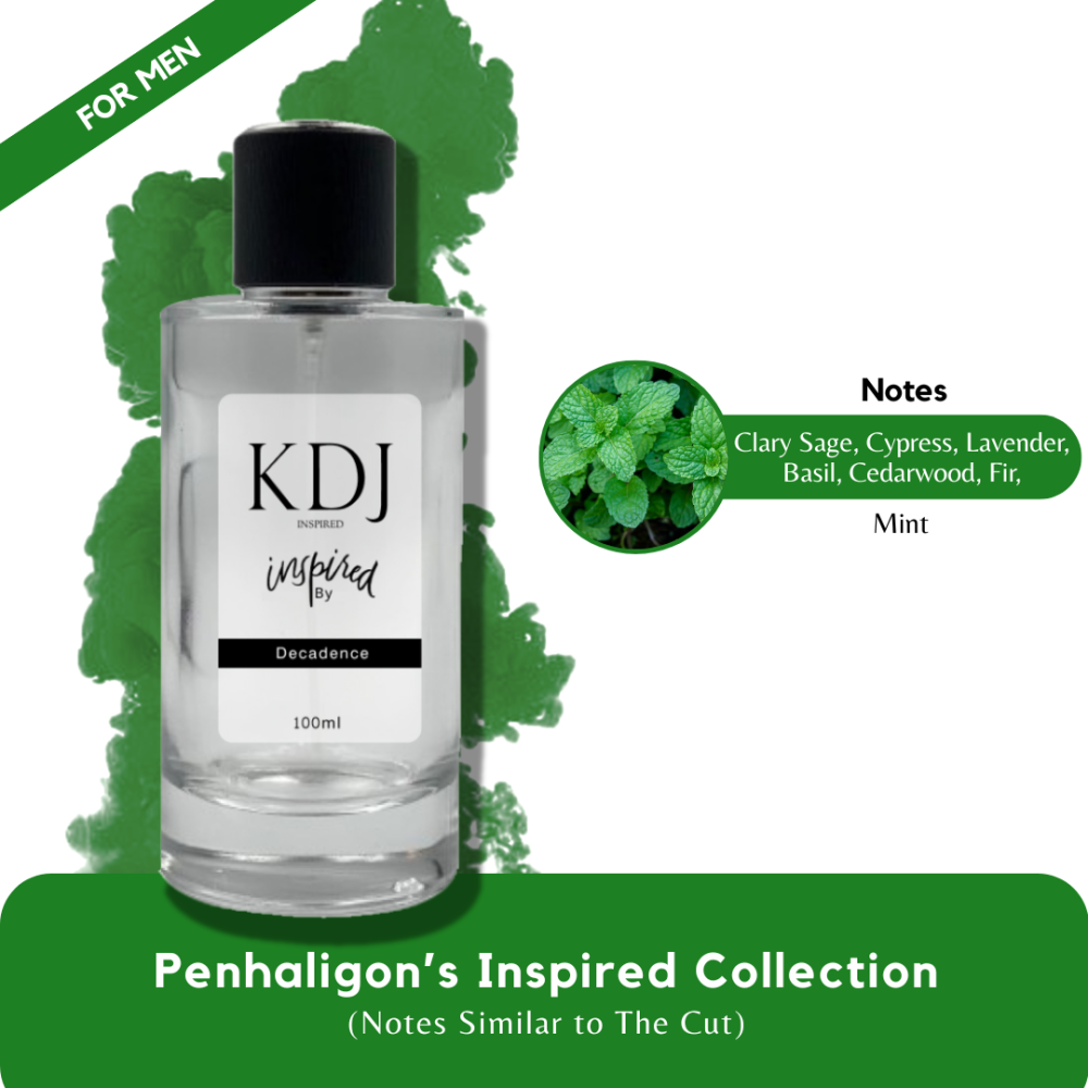 KDJ Inspired – Penhaligon's Inspired Collection – Notes Similar to The Cut – For Men