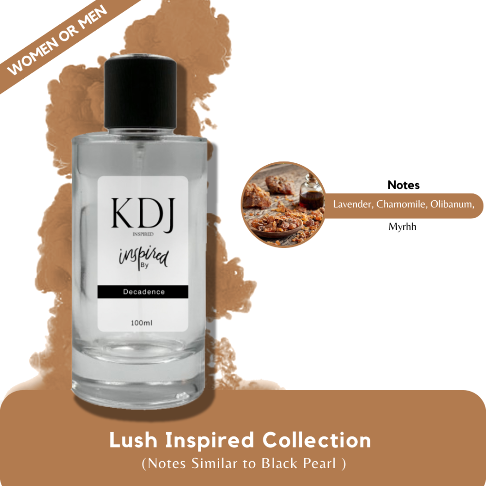 KDJ Inspired – Lush Inspired Collection – Notes Similar to Black Pearl – Unisex
