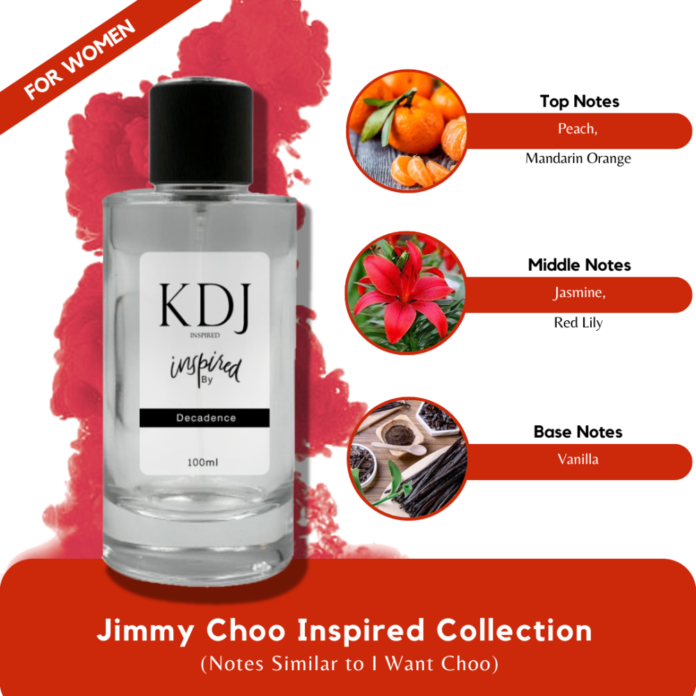 KDJ Inspired – Jimmy Choo Inspired Collection – Notes Similar to I Want Choo – Women