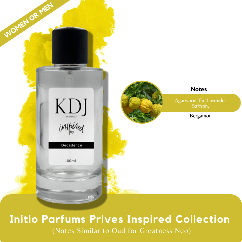 KDJ Inspired – Initio Parfums Prives Inspired Collection – Notes Similar to Oud for Greatness Neo – Unisex