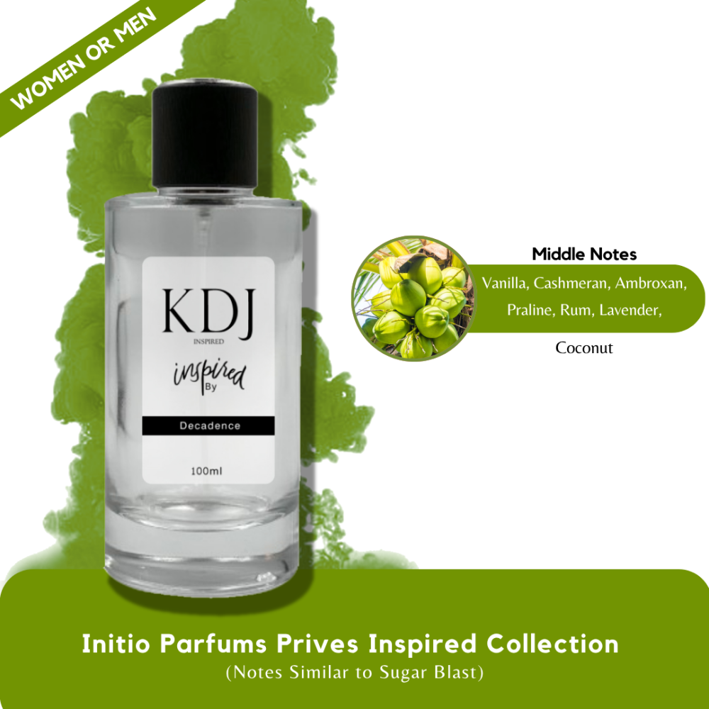 KDJ Inspired – Initio Parfums Prives Inspired Collection – Notes Similar to Sugar Blast – Unisex
